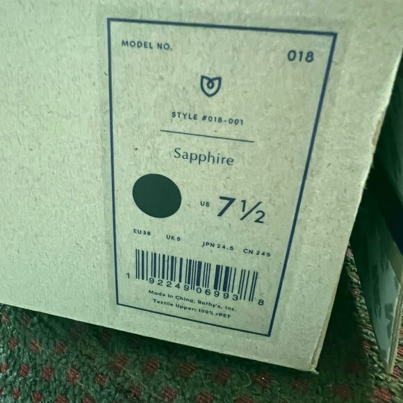 Rothy's Pointed Toe Mary Jane Flats size 7.5 - Picture 4 of 6